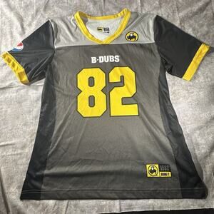 Buffalo Wild Wings Womens Football Jersey #82 Shirt Size Large Vintage